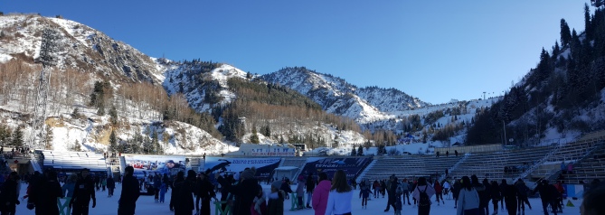 The world's largest high-mountain skating rink